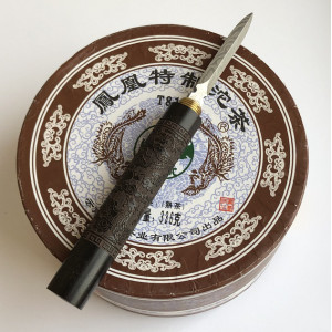 Шу Пуэр Феникс 813 фабрики Ту Линь то ча 336 г 2014 год. Photo 3